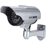 Solar Powered Dummy CCTV Bullet Camera (Green)