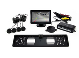 Reversing Camera & 4 Sensor Kit - Number Plate Kit