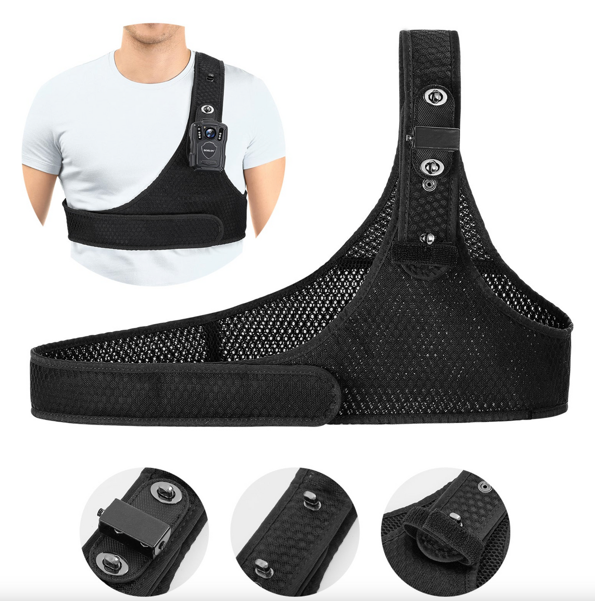 BOBLOV BODY CAMERA MOUNT CHEST VEST