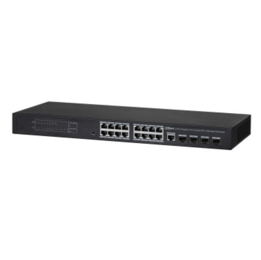 Dahua 16-Port PoE Gigabit Managed Switch