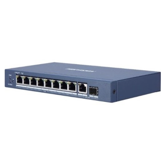 Hikvision Pro Series 8-Port Gigabit Unmanaged POE Switch