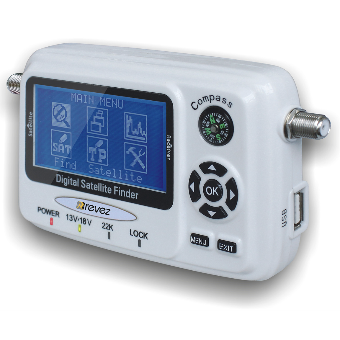 Revez SP55 - Semi Professional Satellite Meter with USB