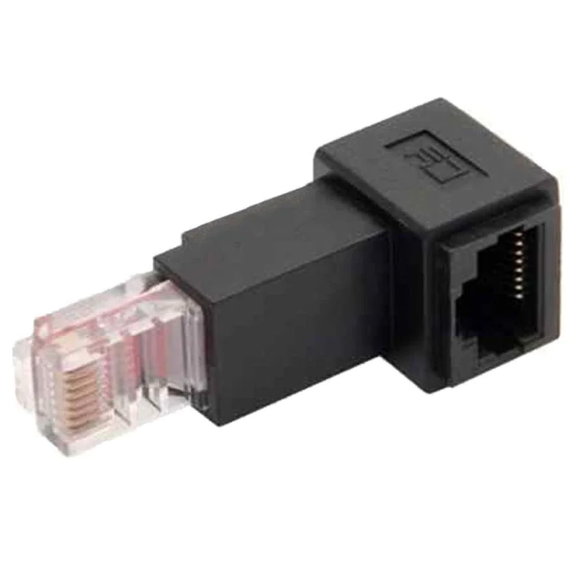 18ga Rj45 RJ45 Right Angle Adapter (DOWN) – CTS Systems