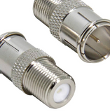 F Type Coaxial Adapters x 100