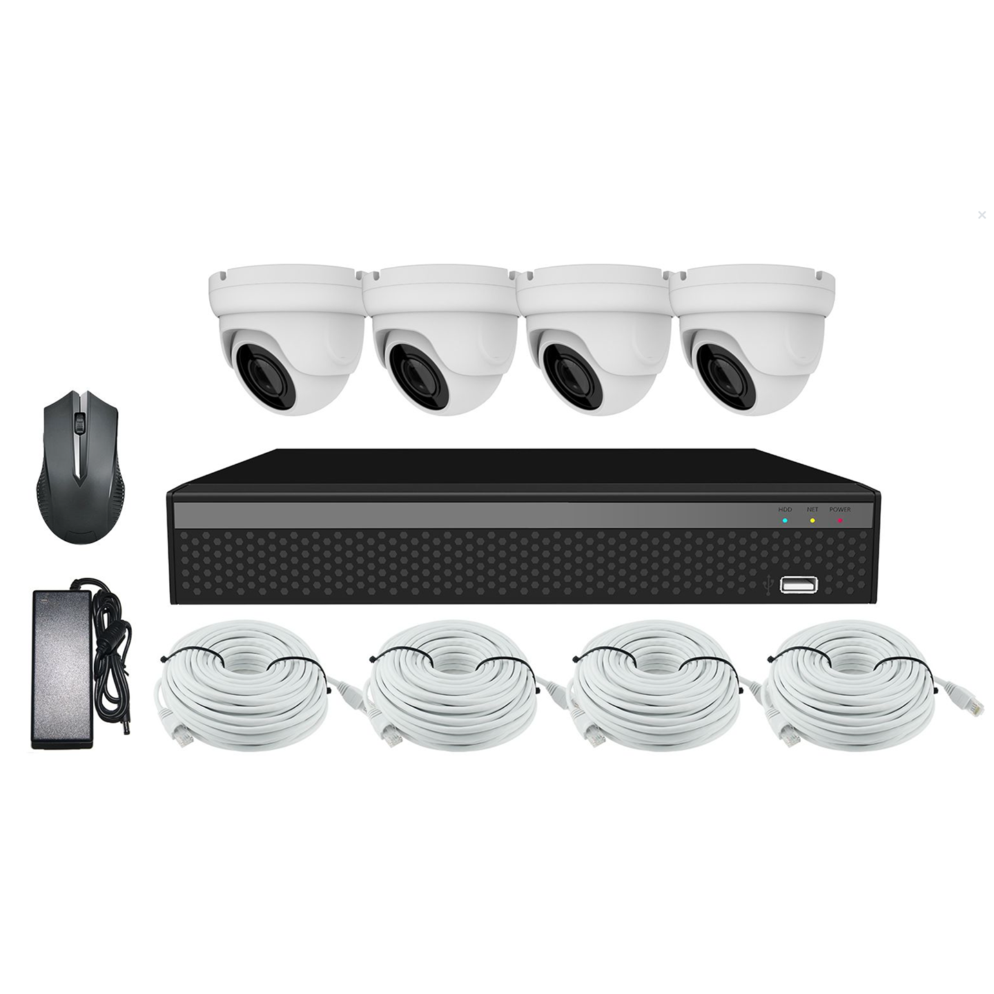 CCTV Kit - Revez 4 Camera IP Kit – CTS Systems