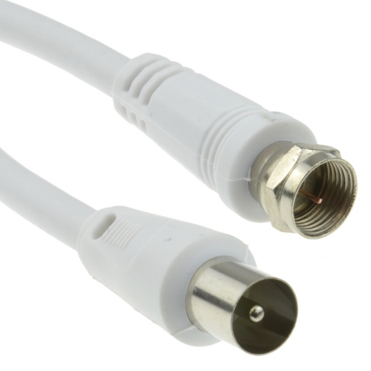 Coaxial Cable (F Type to Coaxial Connections)