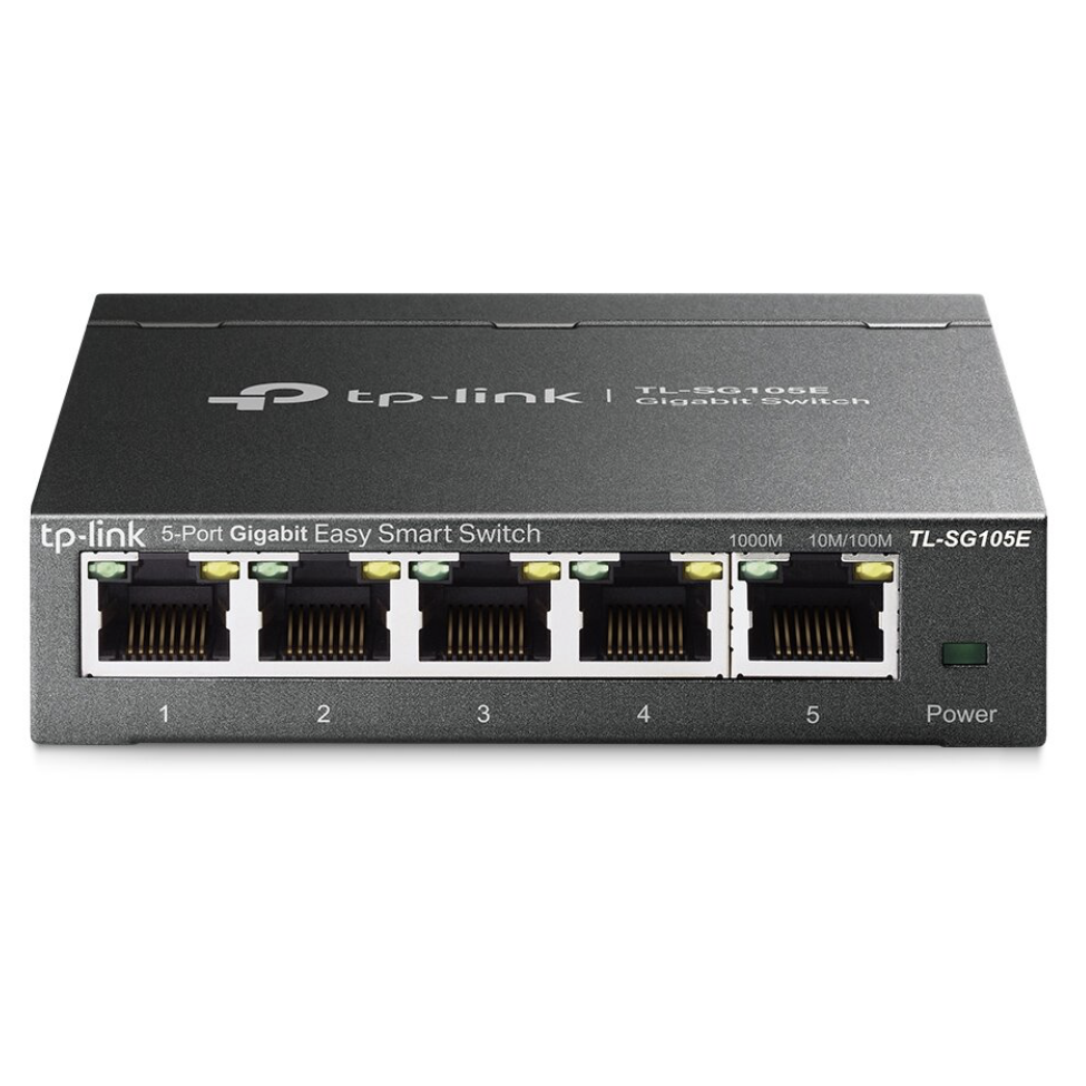 TP-Link 5-Port Gigabit Easy Smart Switch  TPL-TL-SG105E