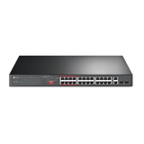 24-Port 10/100Mbps + 2-Port Gigabit Unmanaged PoE+ Switch TPL-TL-SL1226P