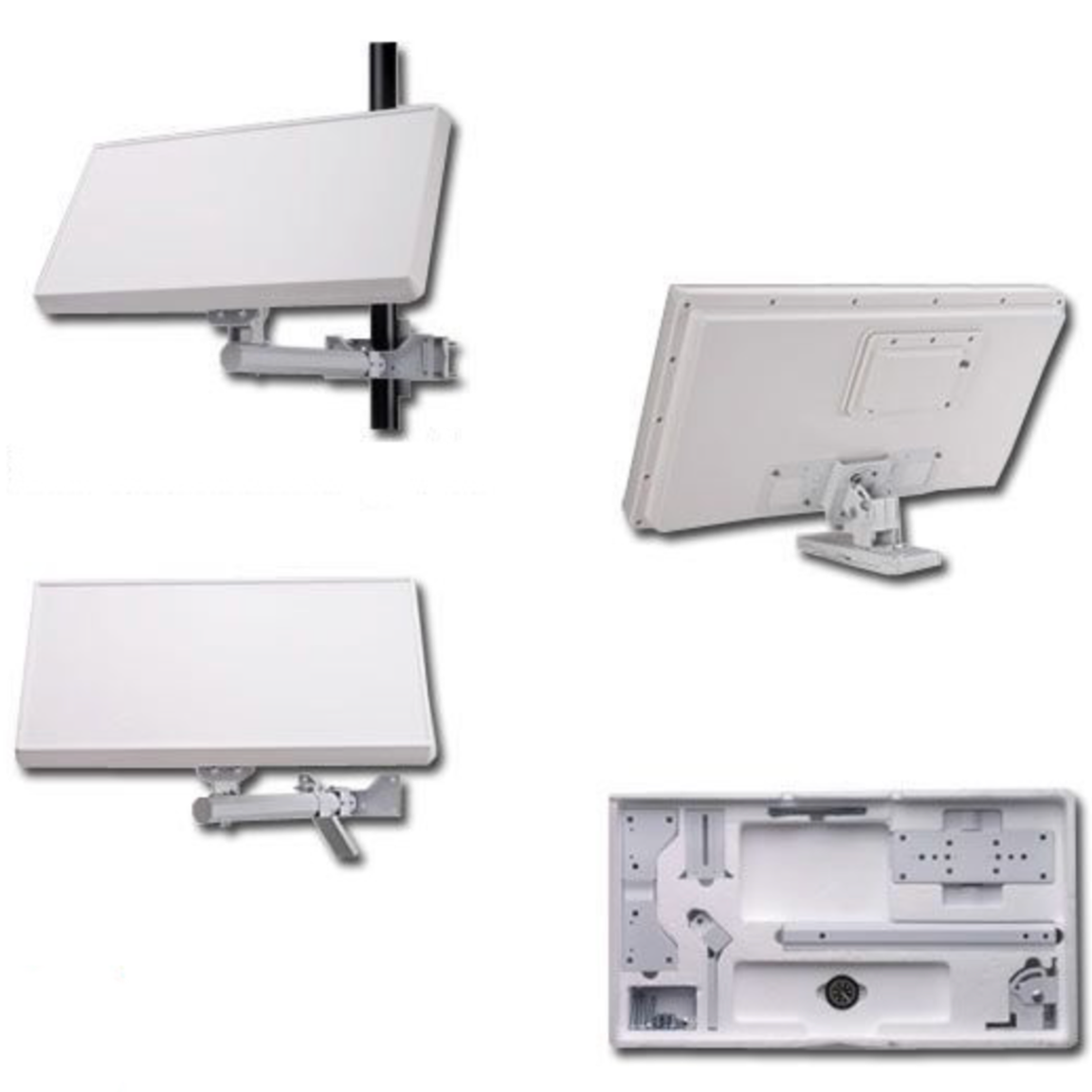 Selfsat Flat Satellite Dish (Single Output)