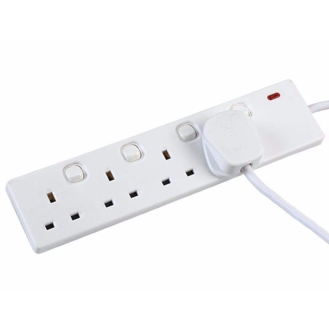 Switched Extension Lead 2 Metre (4 Way) – CTS Systems