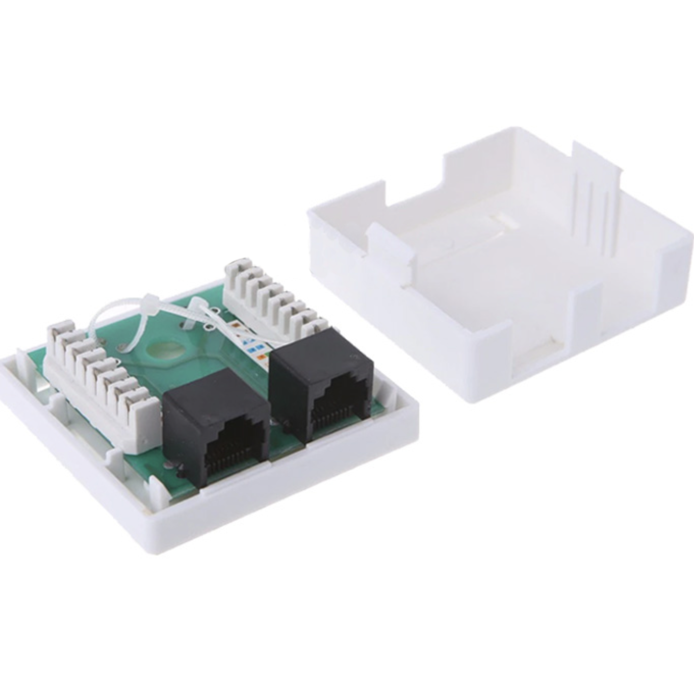 Cat5 Module Box Twin CAT5/6 Junction Box (Surface Mountable) – CTS Systems