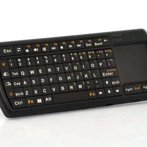 Mini Bluetooth QWERTY Keyboard – 71 Keys, Touch Pad, LED Flashlight